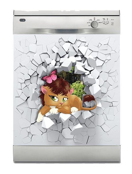 Bulaşık Makinesi Sticker Kaplama Beyaz Eşya Kaplama Şirin Arslan