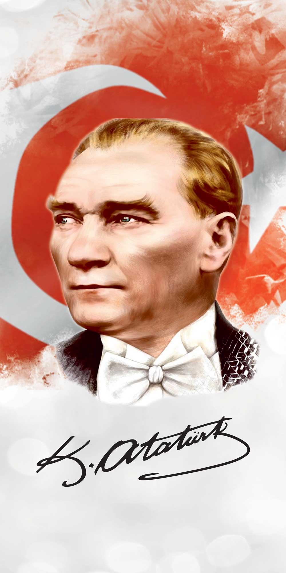Kapı Giydirme Kapı Sticker Folyosu Atatürk