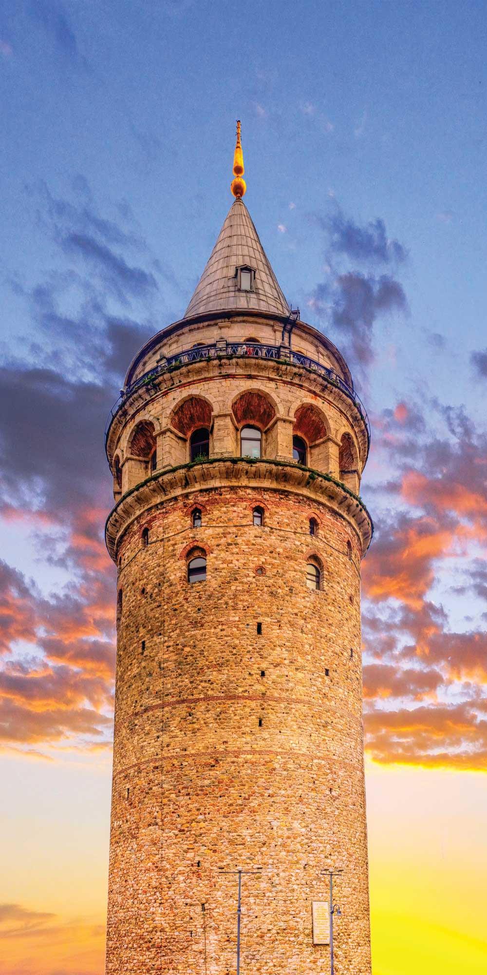 Kapı Giydirme Kapı Sticker Folyosu Galata Kulesi