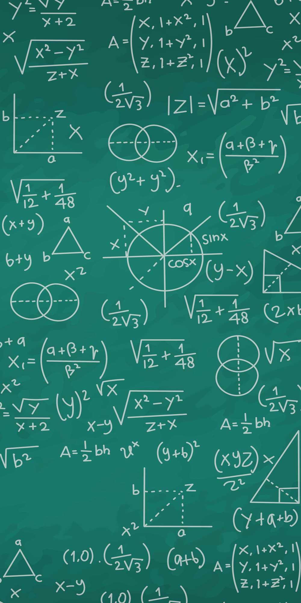 Kapı Giydirme Kapı Sticker Folyosu Matematik Formül