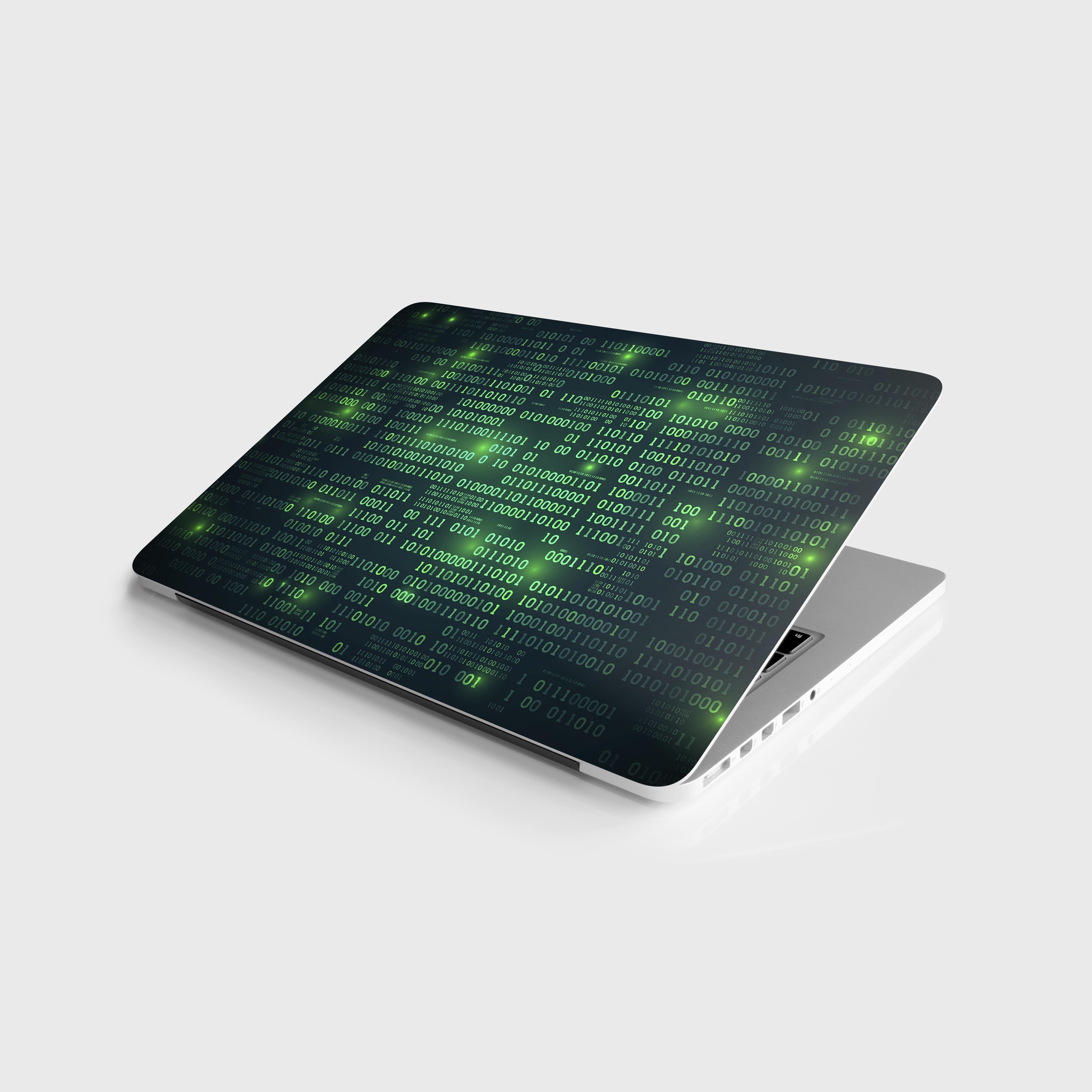 Laptop Sticker Notebook Pc Kaplama Etiketi Matrix