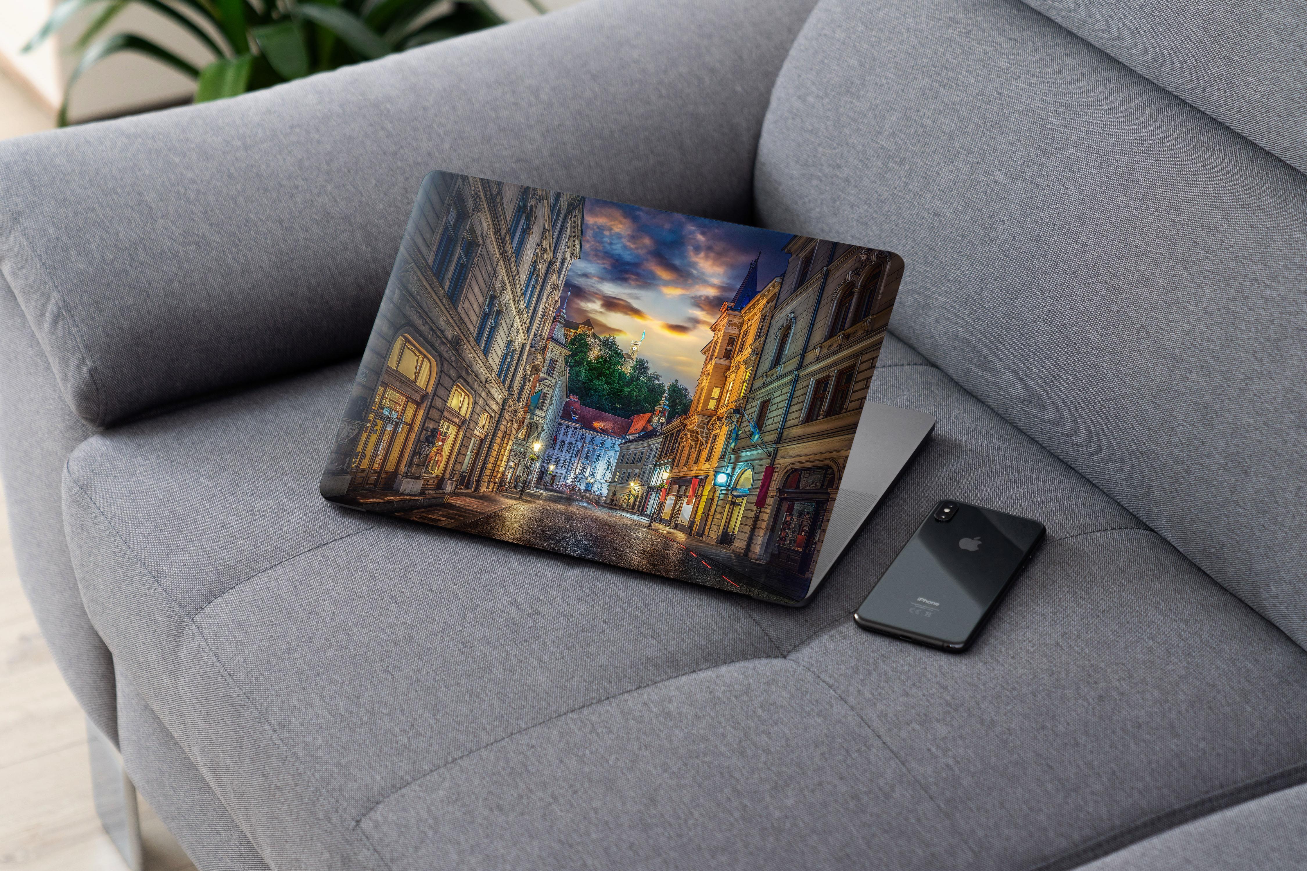 Laptop Sticker Notebook Pc Kaplama Etiketi Cadde