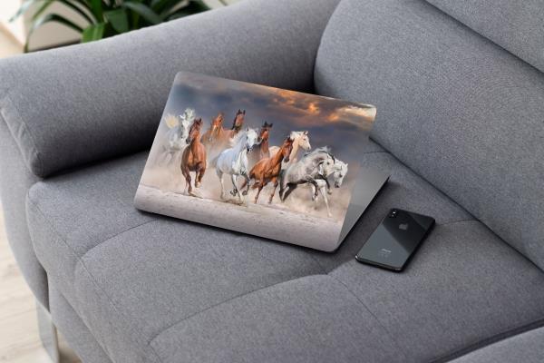 Laptop Sticker Notebook Pc Kaplama Etiketi Atlar
