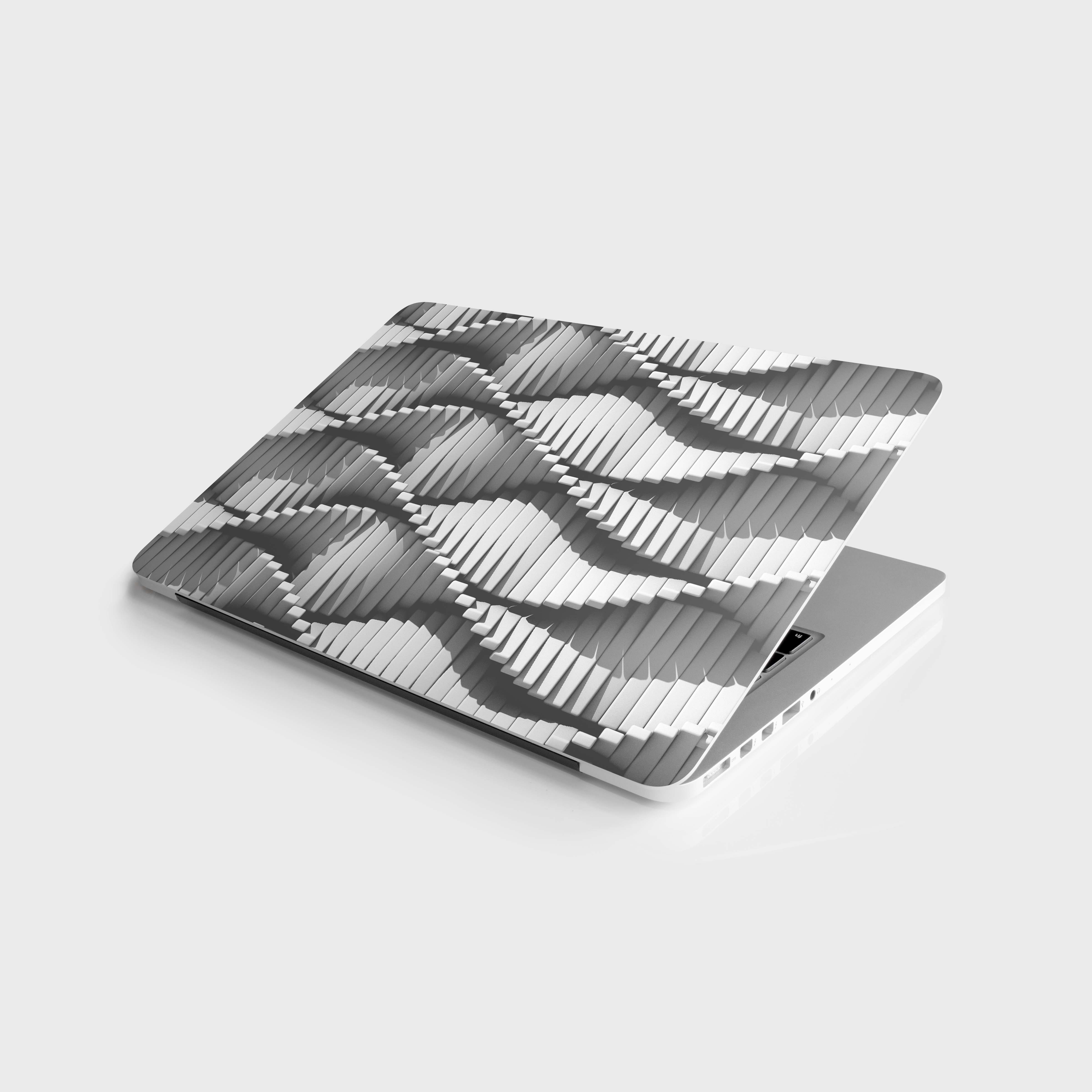 Laptop Sticker Notebook Pc Kaplama Etiketi 3D Motion