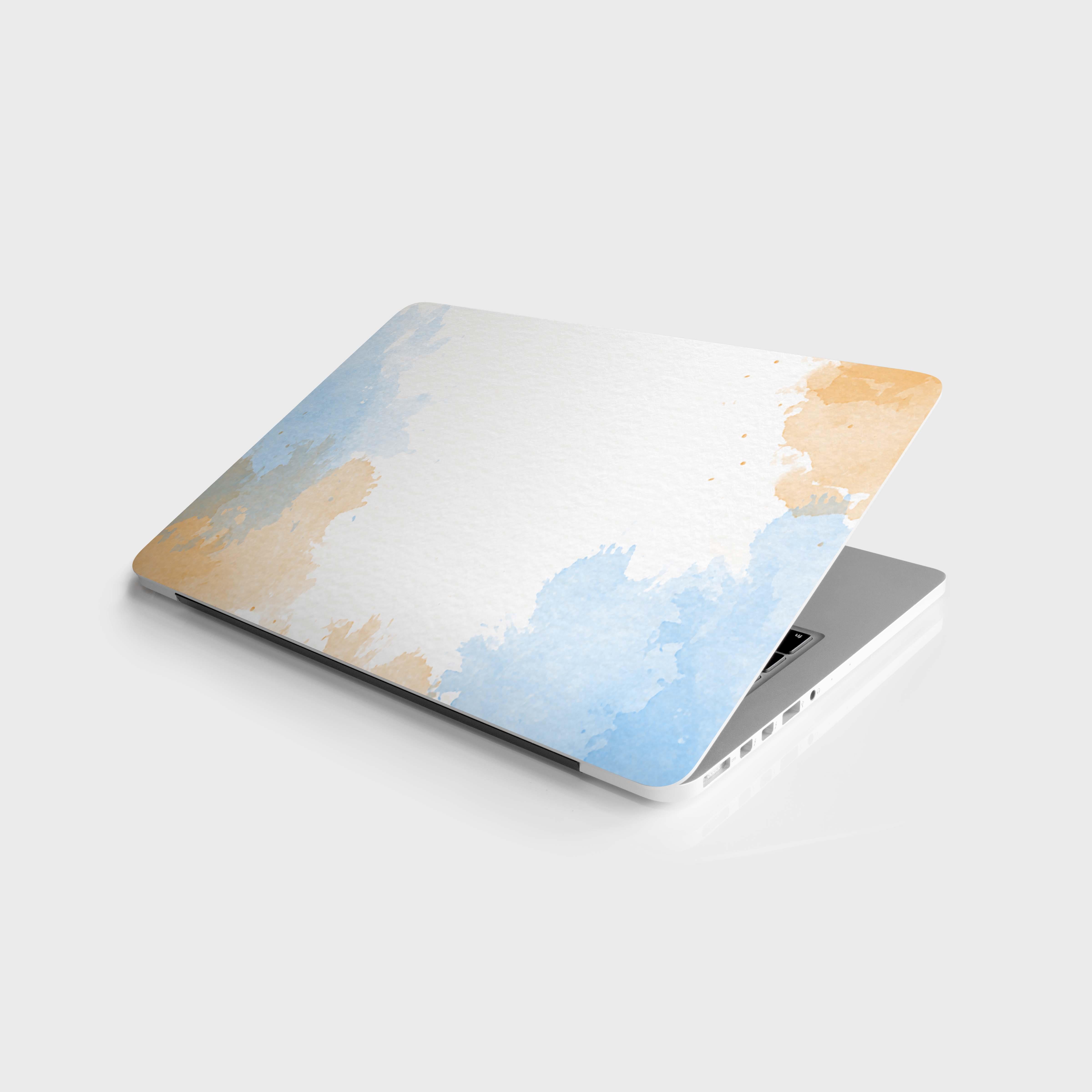 Laptop Sticker Notebook Pc Kaplama Etiketi Watercolor Boyama
