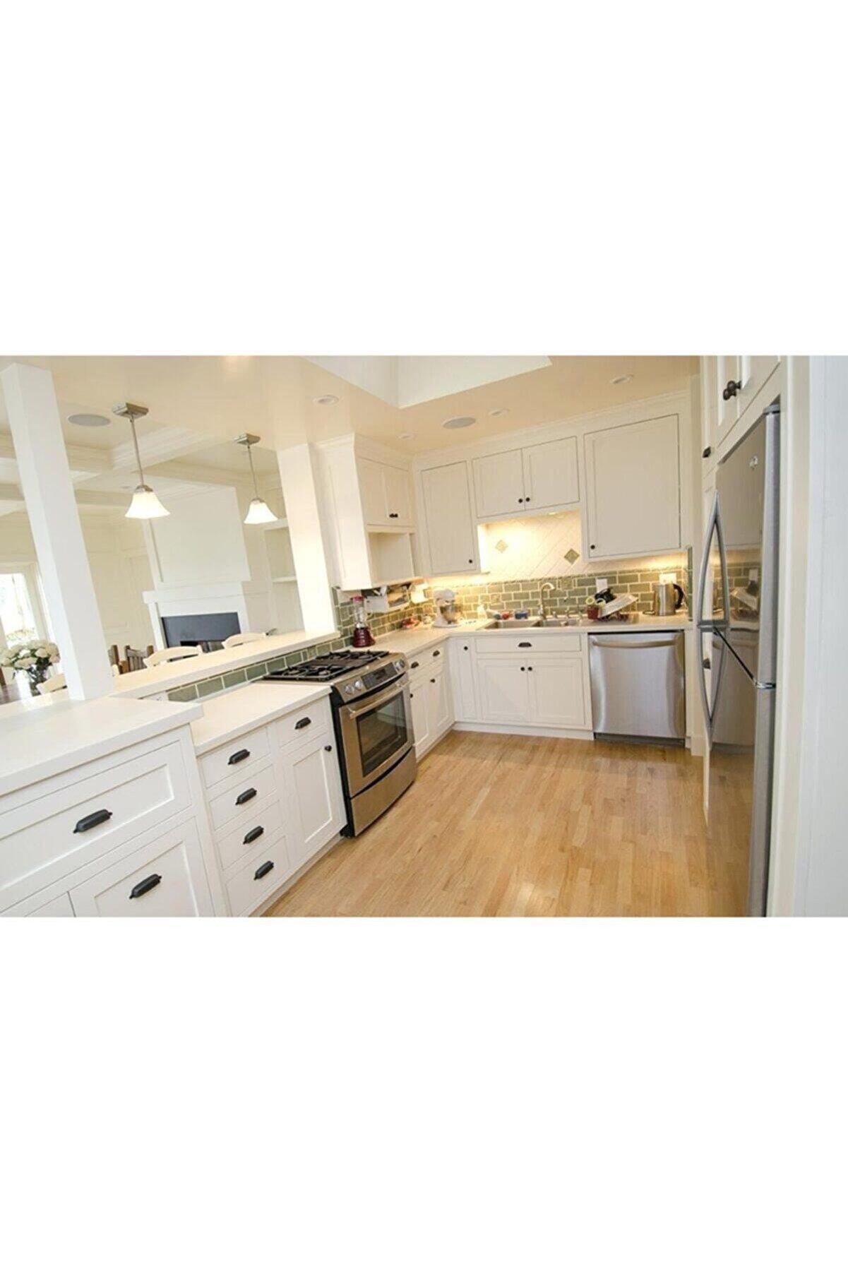 Mat Beyaz Mobilya ve Dolap Kaplama Folyosu 68 cm x 1 METRE