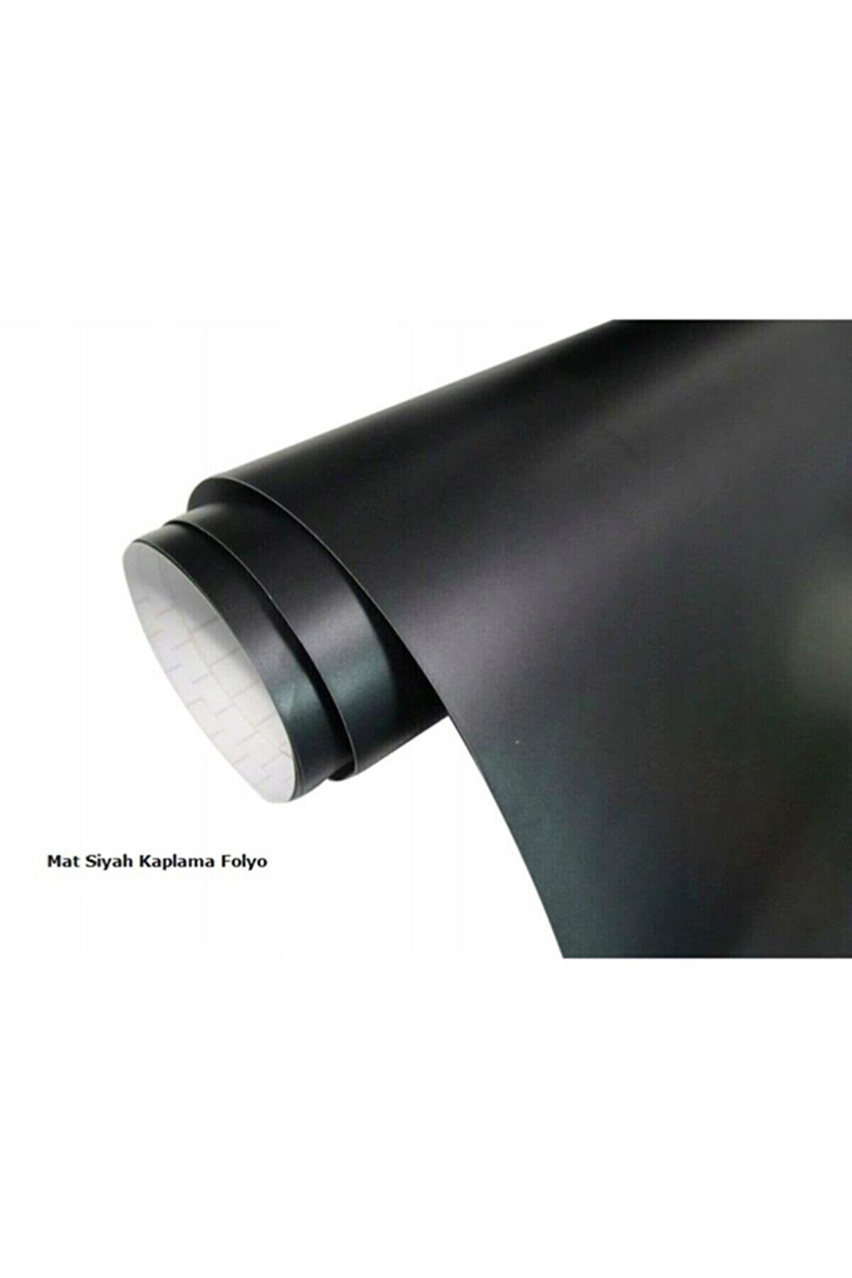 Mat Siyah Mobilya Dolap Kaplama Folyosu 61 CM x 1 METRE