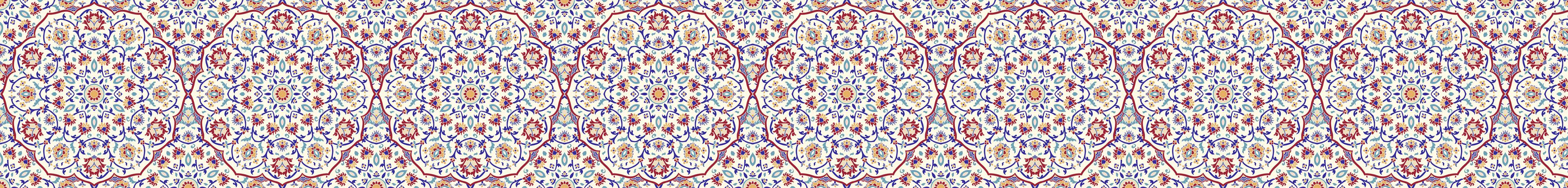 Mutfak Tezgah Arası Folyo Fayans Kaplama Folyosu Mandala