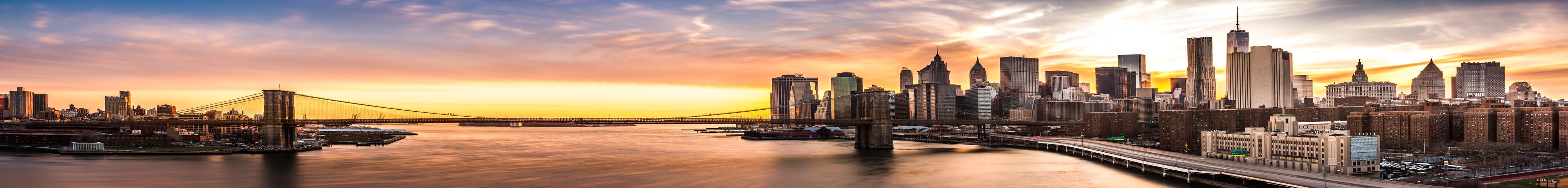 Mutfak Tezgah Arası Folyo Fayans Kaplama Folyosu Brooklyn Köprüsü