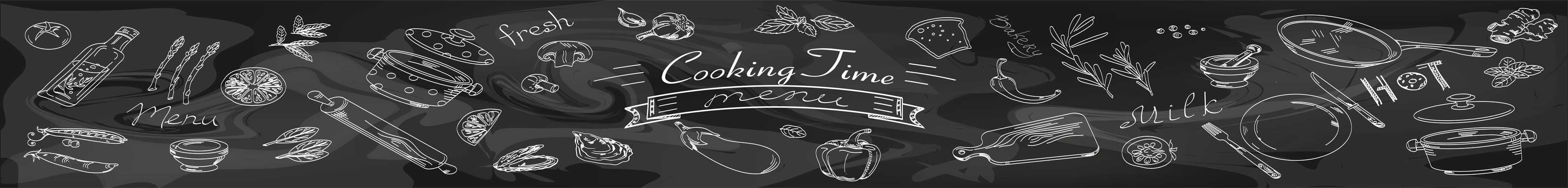 Mutfak Tezgah Arası Folyo Fayans Kaplama Folyosu Cooking Time
