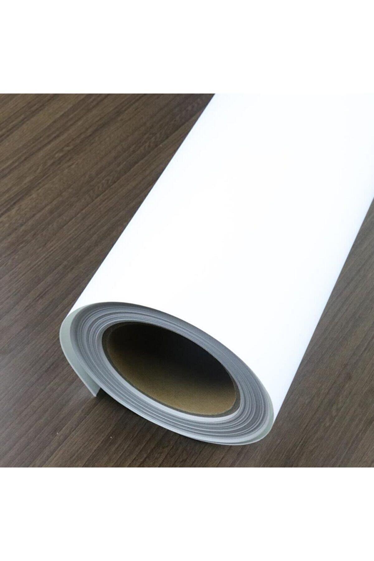 Parlak Beyaz Mobilya ve Dolap Kaplama Folyosu 76 CM x 1 METRE