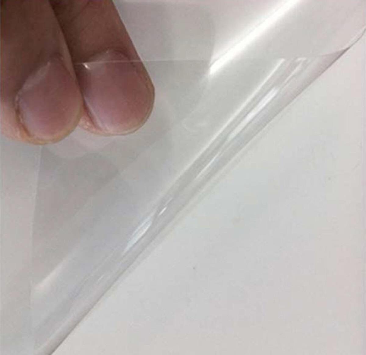 Şeffaf Parlak Yapışkanlı Folyo Koruma Folyosu 30 cm x 3 Metre