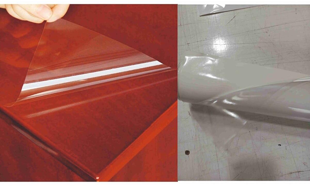 Şeffaf Parlak Yapışkanlı Folyo Koruma Folyosu 30 cm x 3 Metre
