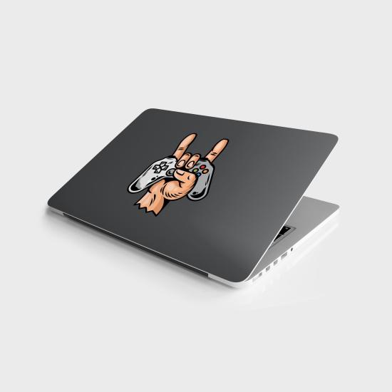 Laptop Sticker Bilgisayar Notebook Pc Kaplama Etiketi Rock Gamer Kol