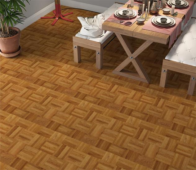 Yer Kaplama Zemin Kaplama Folyosu 65x130 cm Wooden Parquet