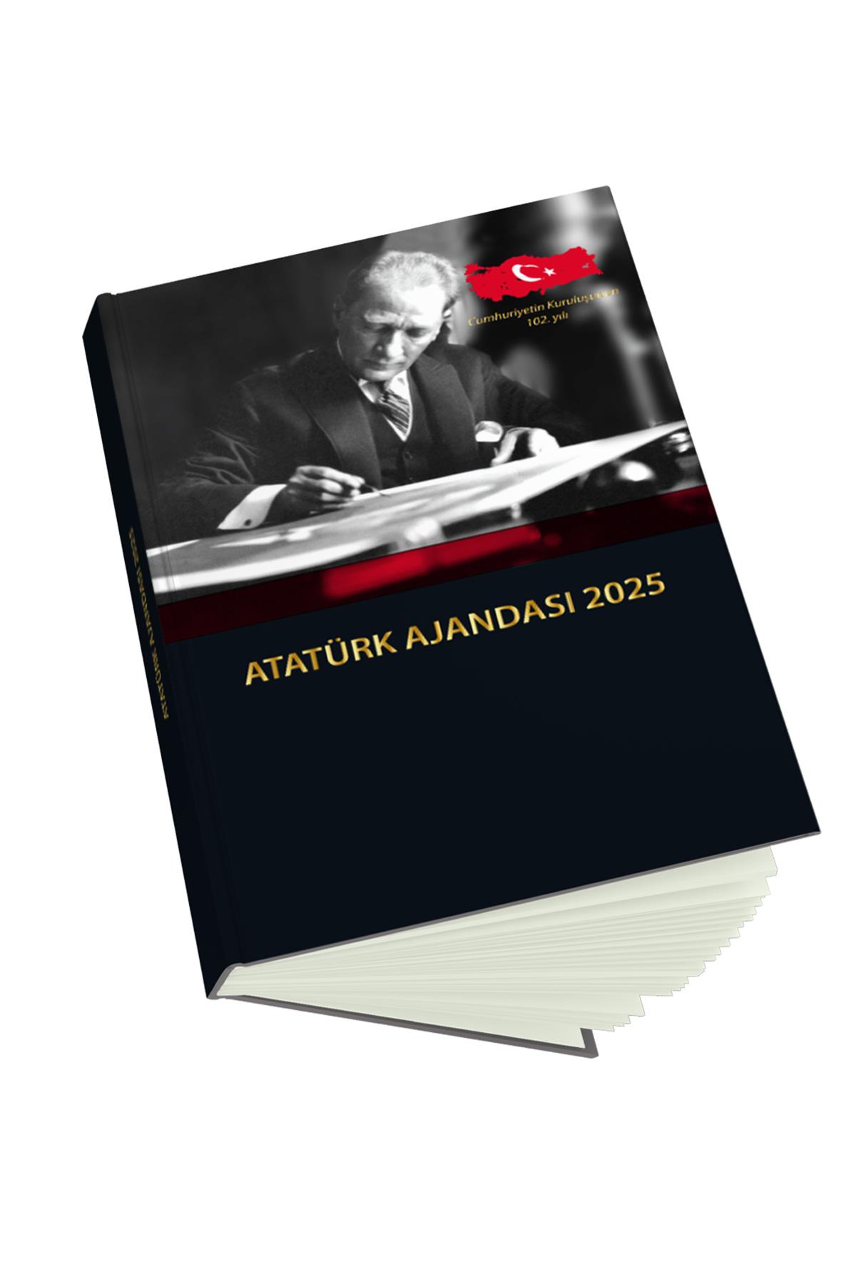 2026 Atatürk Ajanda Yıllık Atatürk Ajandası 17x24 cm