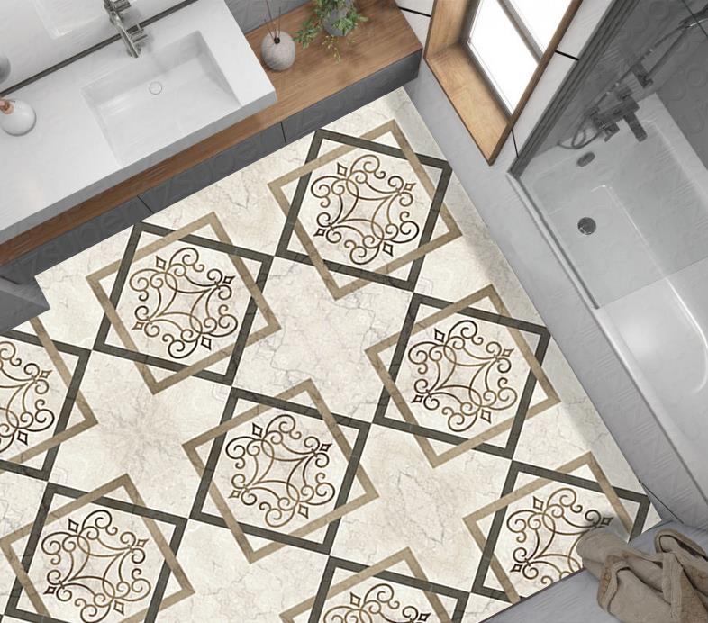 Yer Kaplama Zemin Kaplama Folyosu 65x130 cm Marble Floor