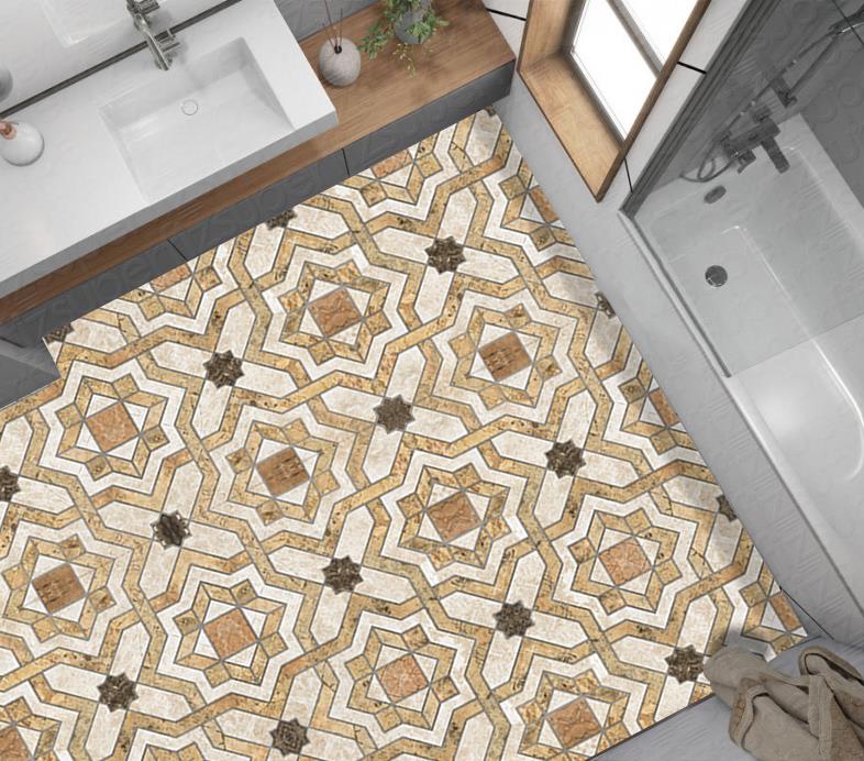 Yer Kaplama Zemin Kaplama Folyosu 65x130 cm Marble Floor Tile