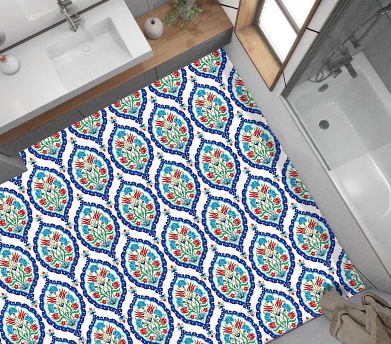 Yer Kaplama Zemin Kaplama Folyosu 65x130 cm Ottoman