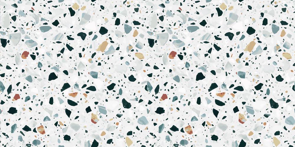 Yer Kaplama Zemin Kaplama Folyosu 65x130 cm Terrazzo Floor