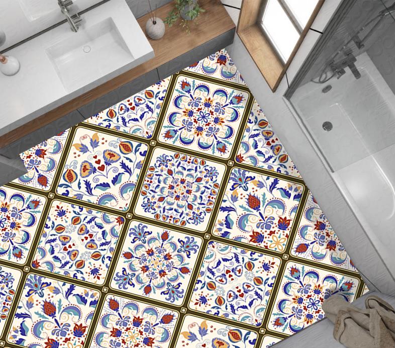 Yer Kaplama Zemin Kaplama Folyosu 65x130 cm Turkish Style