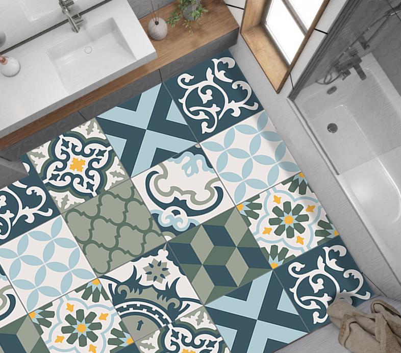 Yer Kaplama Zemin Kaplama Folyosu 65x130 cm Vintage Floor