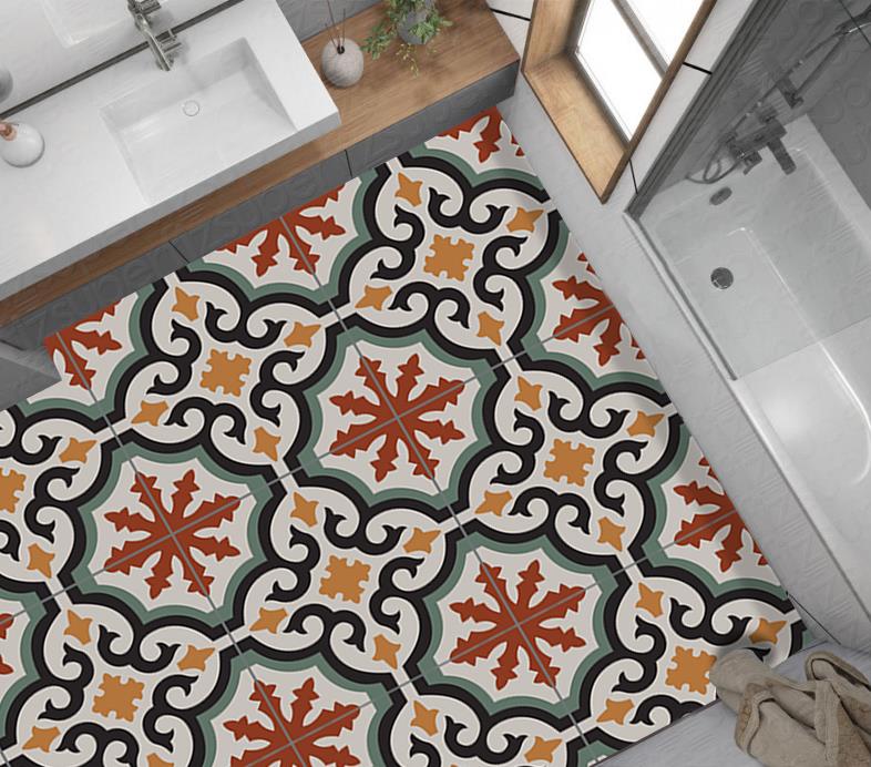 Yer Kaplama Zemin Kaplama Folyosu 65x130 cm Vintage Tiles
