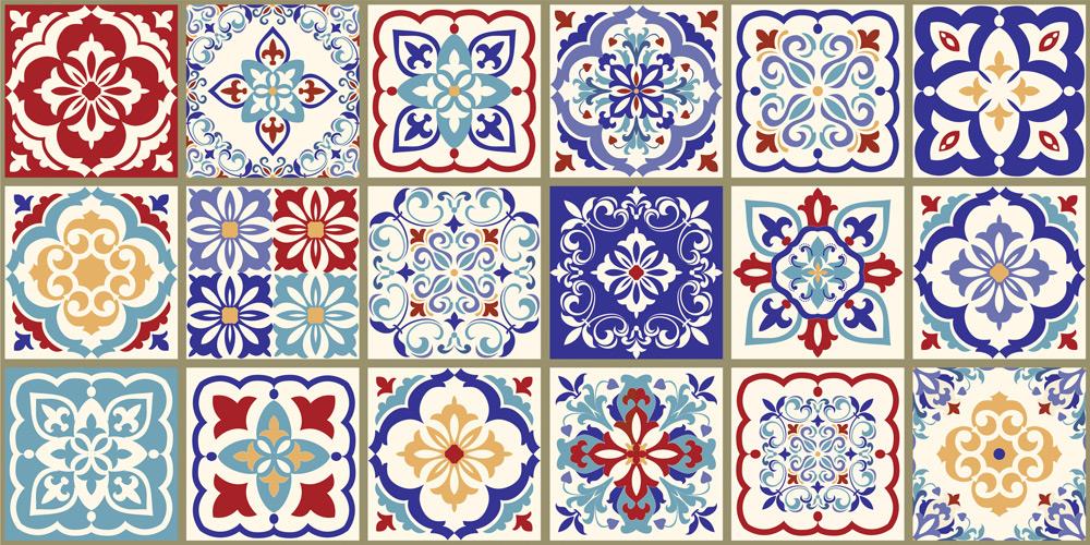 Yer Kaplama Zemin Kaplama Folyosu 65x130 cm 18 Seramic Tile