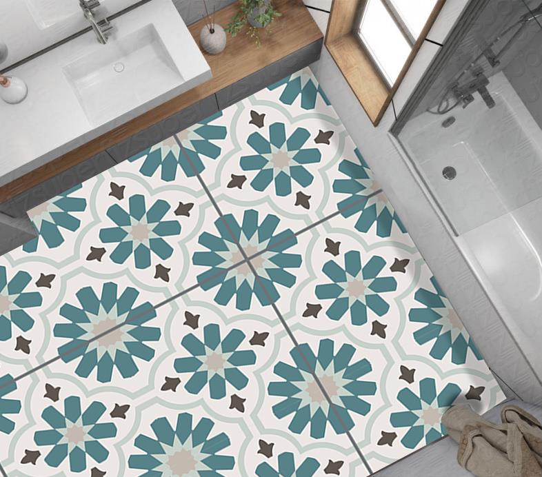 Yer Kaplama Zemin Kaplama Folyosu 65x130 cm Arabic Floor
