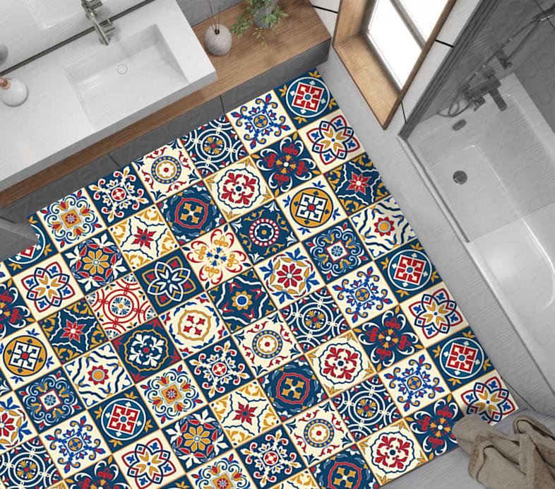 Yer Kaplama Zemin Kaplama Folyosu 65x130 cm Azulejo