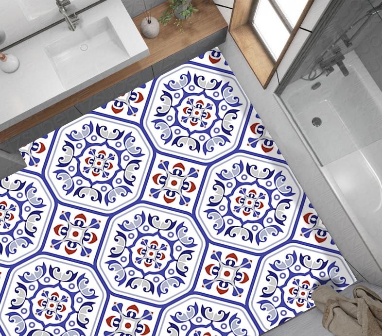 Yer Kaplama Zemin Kaplama Folyosu 65x130 cm Decorative Tile
