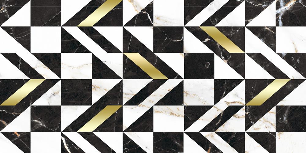 Yer Kaplama Zemin Kaplama Folyosu 65x130 cm Geometry Marble