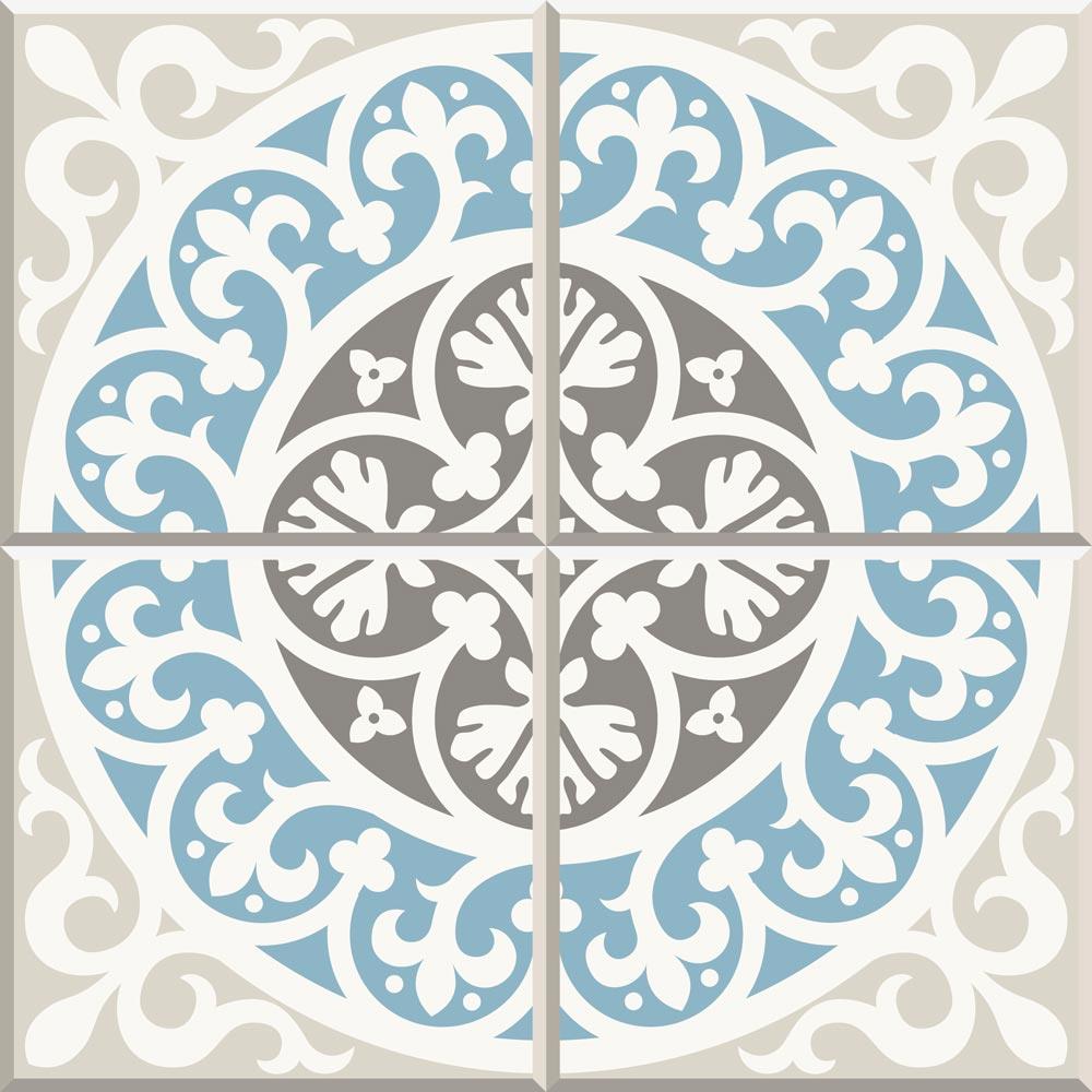 Yer Kaplama Zemin Kaplama Folyosu Dekoratif Folyo 65x65 cm 12.MODEL