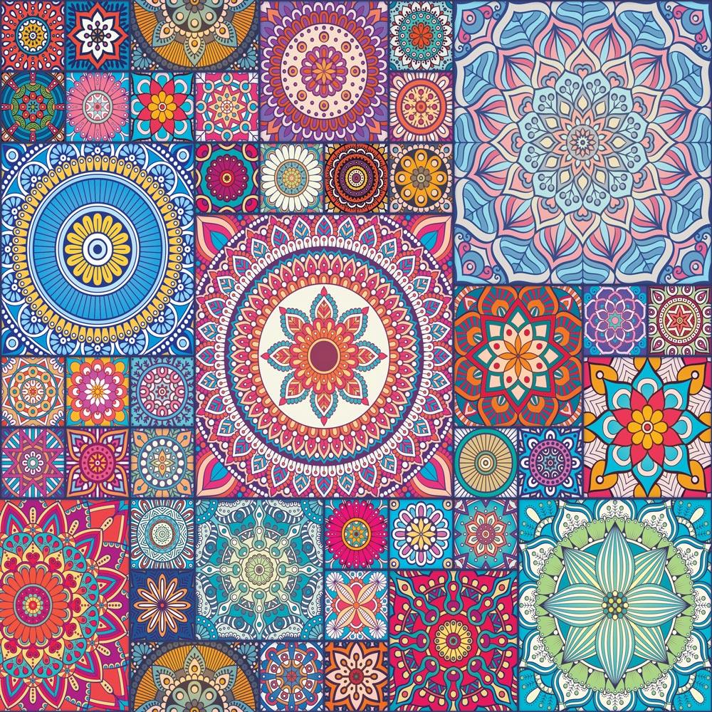 Yer Kaplama Zemin Kaplama Folyosu Dekoratif Folyo 65x65 cm 1.MODEL